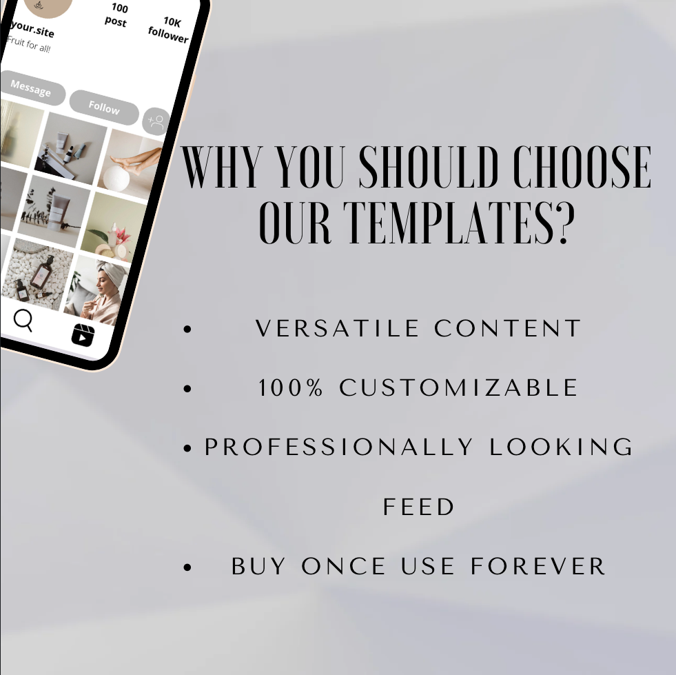 80 SKINCARE INSTAGRAM TEMPLATES