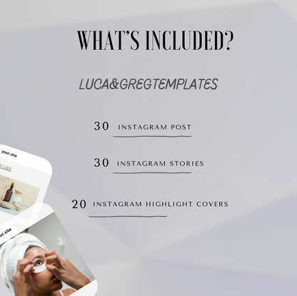 80 SKINCARE INSTAGRAM TEMPLATES